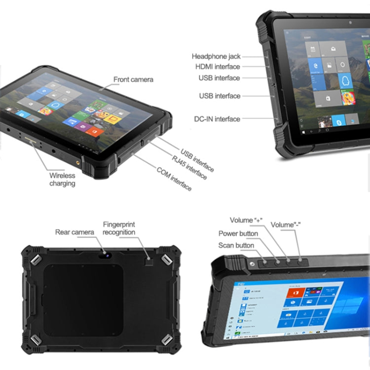 PiPo X4 Rugged Tablet, 10.1 inch 8GB+128GB Win10