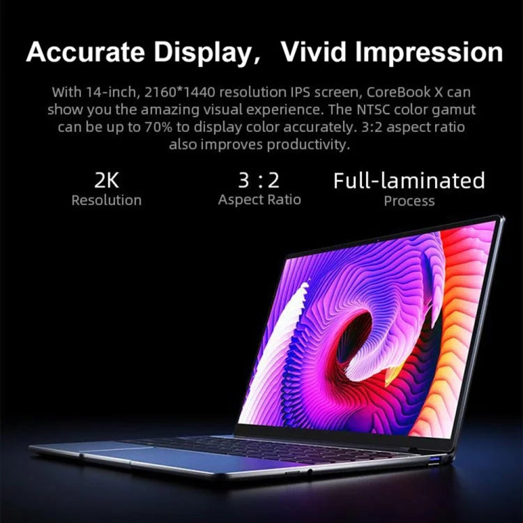 CHUWI CoreBook X, 14 inch Laptop 8GB+512GB, Windows 10