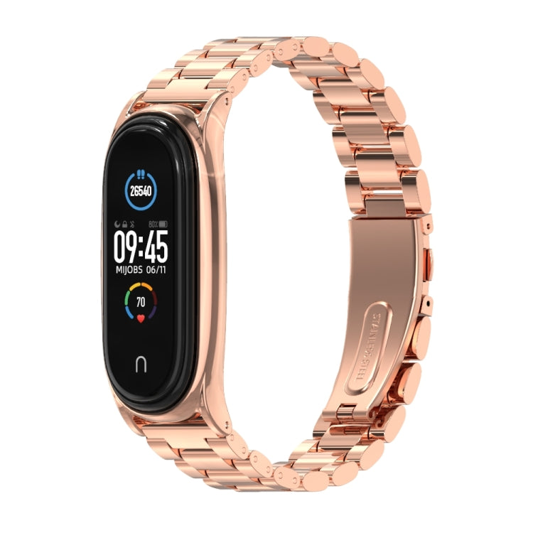 Mijobs Metal Strap for Original Xiaomi Mi Band 3 & 4 & 5 & 6