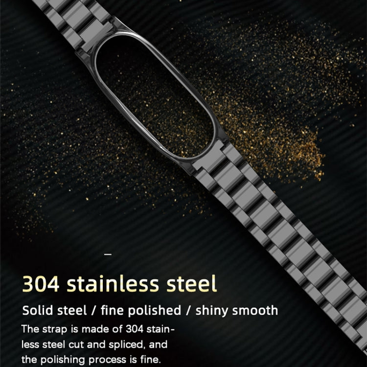 Mijobs Metal Strap for Original Xiaomi Mi Band 3 & 4 & 5 & 6