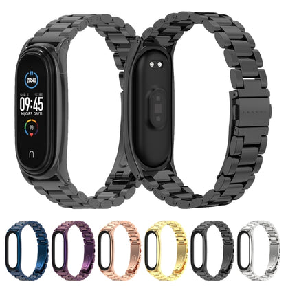 Mijobs Metal Strap for Original Xiaomi Mi Band 3 & 4 & 5 & 6