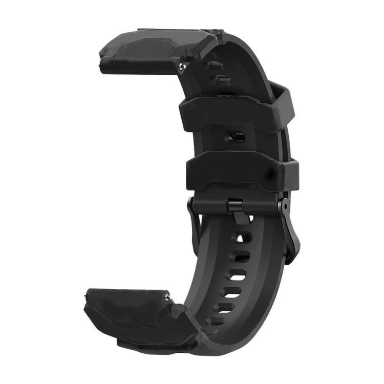 For KOSPET TANK M1 Pro (CA0832B) Silicone Watch Band, Watch Band Camouflage, Watch Band Black - NMNYSX