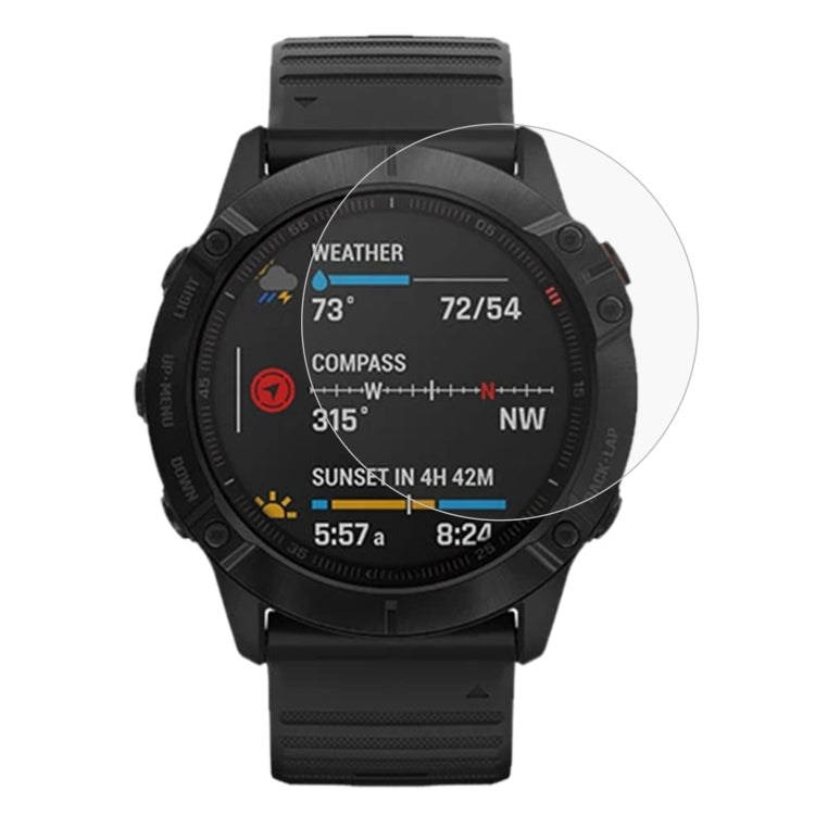 For Garmin Fenix 6 Pro 0.26mm 2.5D 9H Tempered Glass Film Screen Protector, For Garmin Fenix 6 Pro - NMNYSX