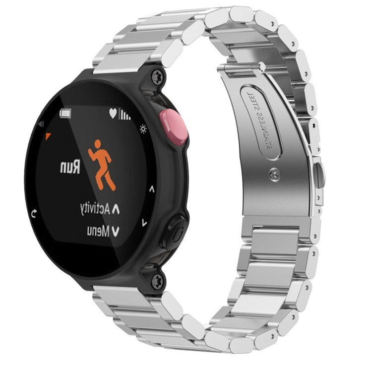 Universal Smart Watch Three Steel Strips Watch Band for Garmin Forerunner 220 / 230 / 235 / 630 / 620 / 735 - NMNYSX