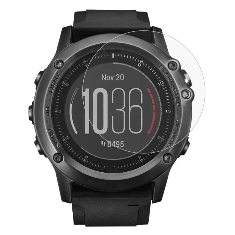 2 PCS ENKAY Hat-Prince for Garmin Fenix 3 HR Smart Watch 0.2mm 9H Surface Hardness 2.15D Explosion-proof Tempered Glass Screen Film - NMNYSX