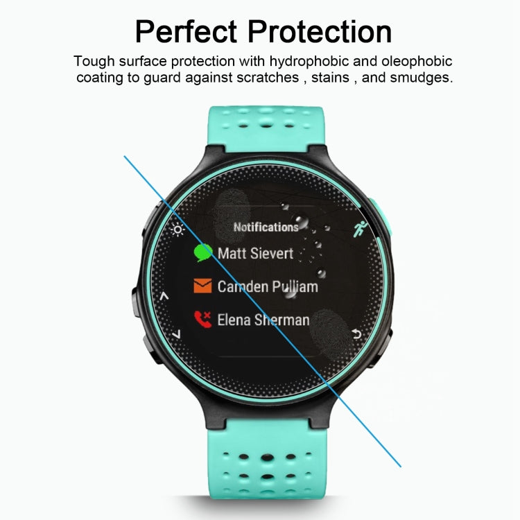2 PCS ENKAY Hat-Prince for Garmin Forerunner 235 Smart Watch 0.2mm 9H Surface Hardness 2.15D Explosion-proof Tempered Glass Screen Film - NMNYSX