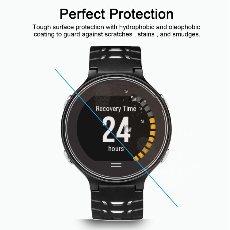 2 PCS ENKAY Hat-Prince for Garmin Forerunner 630 Smart Watch 0.2mm 9H Surface Hardness 2.15D Explosion-proof Tempered Glass Screen Film - NMNYSX