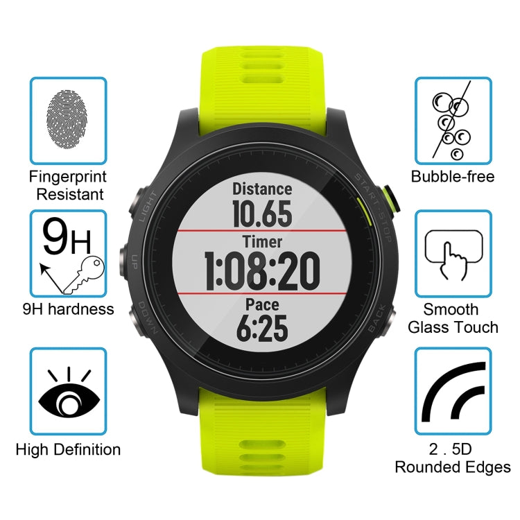 2 PCS ENKAY Hat-Prince for Garmin Forerunner 935 Smart Watch 0.2mm 9H Surface Hardness 2.15D Explosion-proof Tempered Glass Screen Film - NMNYSX