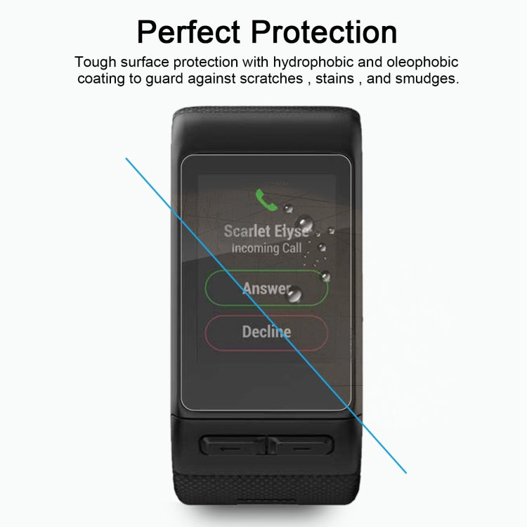 2 PCS ENKAY Hat-Prince for Garmin Vivoactive HR Smart Watch 0.2mm 9H Surface Hardness 2.15D Explosion-proof Tempered Glass Screen Film - NMNYSX