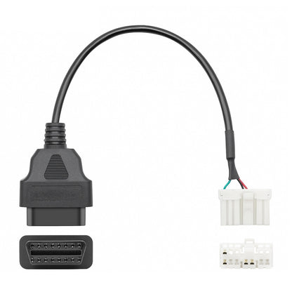 For Tesla Model X / S 2012-2015 OBDII to 12 Pin OBD Adapter Cable