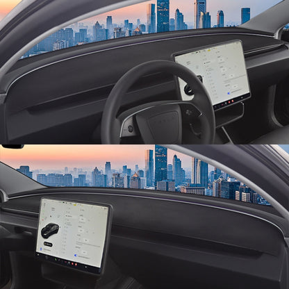 For Tesla Model 3 / Y Car Dashboard Lightproof Mat