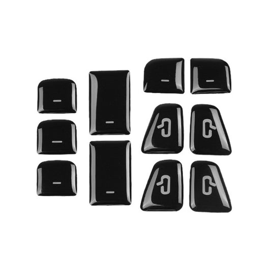 For Tesla Model 3 / Y Car Window Lift Button PU Sticker