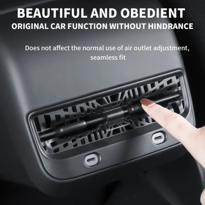 For Tesla Model Y Car Air Conditioning Outlet Protective Cover