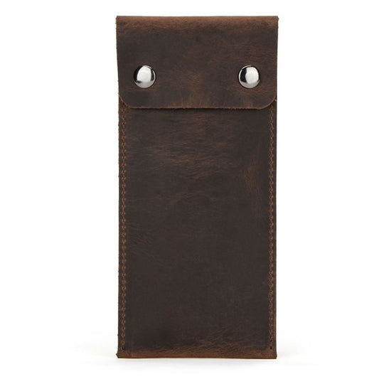 CONTACTS FAMILY Crazy Horse Leather Watch Protective Case