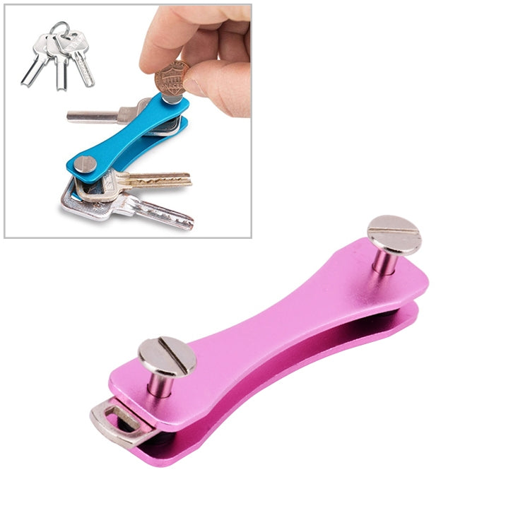 Portable Metal Key Storage Clip, (Red), (Black), (Orange), (Pink)��...