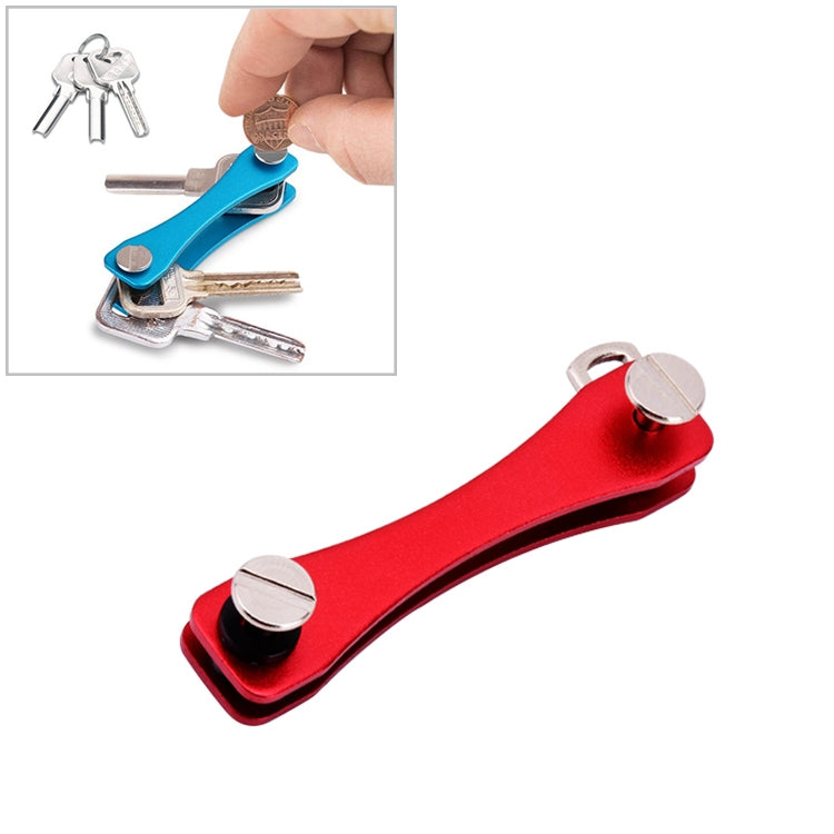 Portable Metal Key Storage Clip, (Red), (Black), (Orange), (Pink)��...