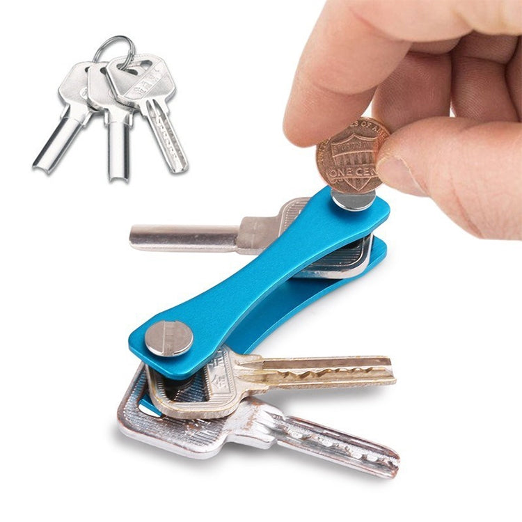 Portable Metal Key Storage Clip, (Red), (Black), (Orange), (Pink)��...