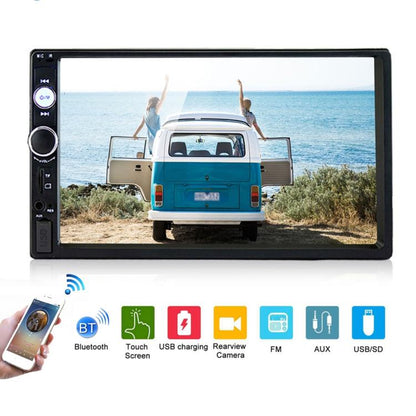 7010B HD 2 Din 7 inch Car Bluetooth  MP5 Player
