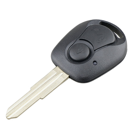 Car Keys Replacement 2 Buttons Car Key Case with Key Blade