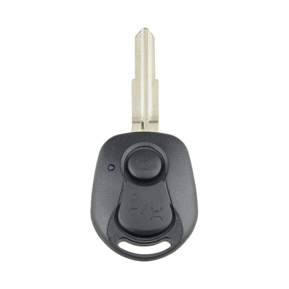 Car Keys Replacement 2 Buttons Car Key Case with Key Blade