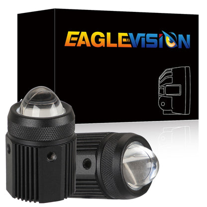 2 PCS Motorcycles Double Color Headlights / Fog Light