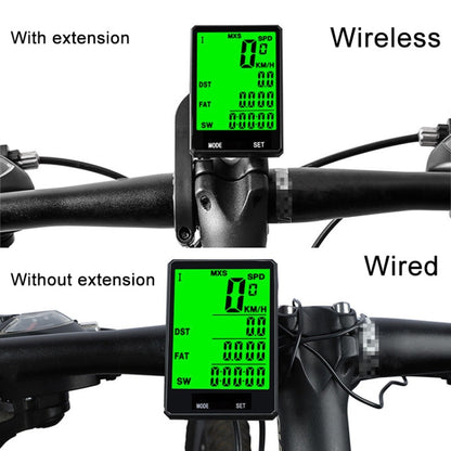 2.8 Inch Wireless Waterproof Bicycle Computer