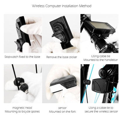 2.8 Inch Wireless Waterproof Bicycle Computer