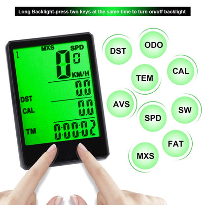 2.8 Inch Wireless Waterproof Bicycle Computer