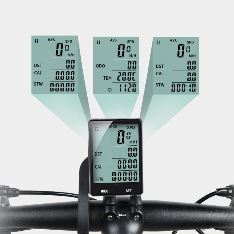 2.8 Inch Wireless Waterproof Bicycle Computer