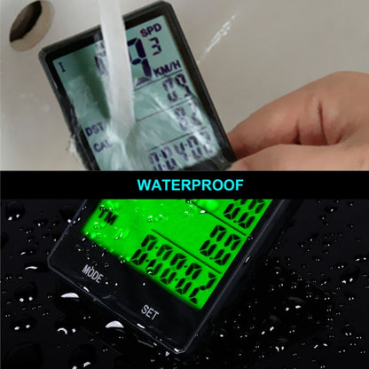 2.8 Inch Wireless Waterproof Bicycle Computer