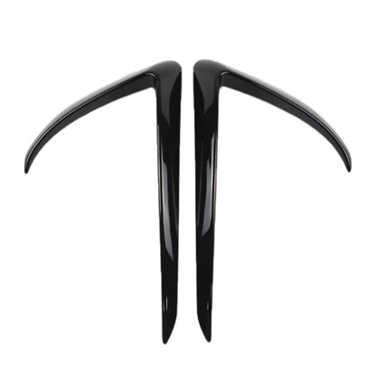 2 PCS Car Lamp Eyebrow Decorative Sticker for Tesla Model 3