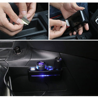 SHUNWEI SD-1938 120W 3A Car 3 in 1 Dual USB Charger