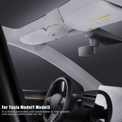 Ordinary Version Sunglasses Storage Box for Tesla Model 3 2019-2023