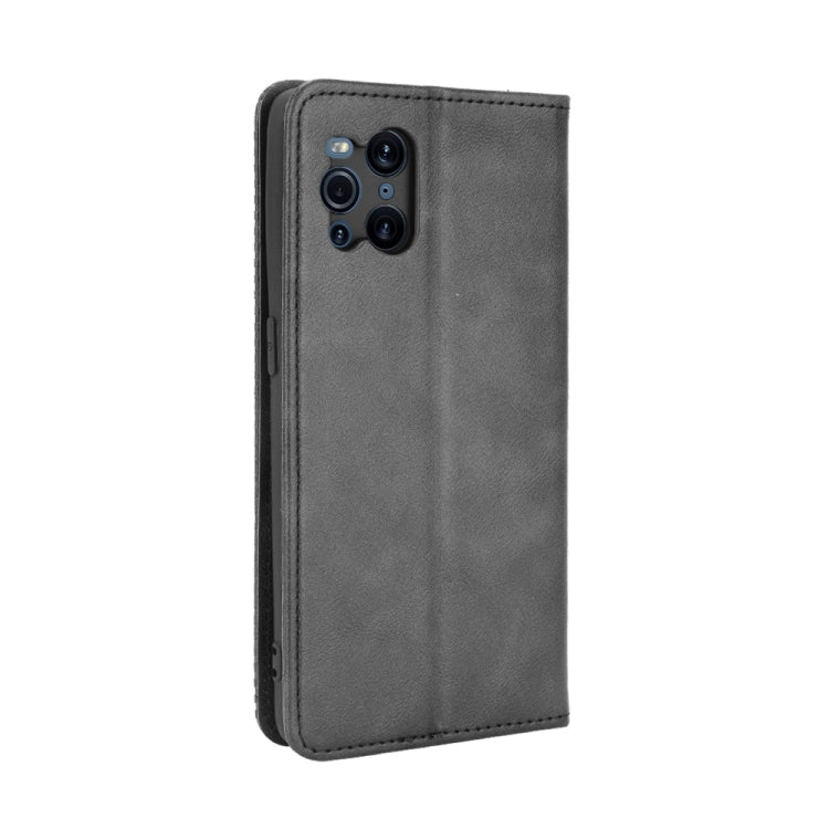 Magnetic Buckle Retro Crazy Horse Texture Horizontal Flip Leather Case with Holder & Card Slots & Photo Frame, For OPPO Find X3 / Find X3 Pro, For OPPO Reno5 Pro Plus / Find X3 Neo, For Xiaomi Redmi Note 10 4G / Note 10S��������������������������������... - NMNYSX