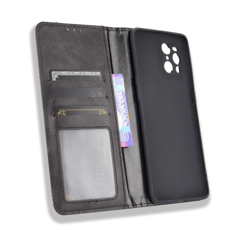 Magnetic Buckle Retro Crazy Horse Texture Horizontal Flip Leather Case with Holder & Card Slots & Photo Frame, For OPPO Find X3 / Find X3 Pro, For OPPO Reno5 Pro Plus / Find X3 Neo, For Xiaomi Redmi Note 10 4G / Note 10S��������������������������������... - NMNYSX
