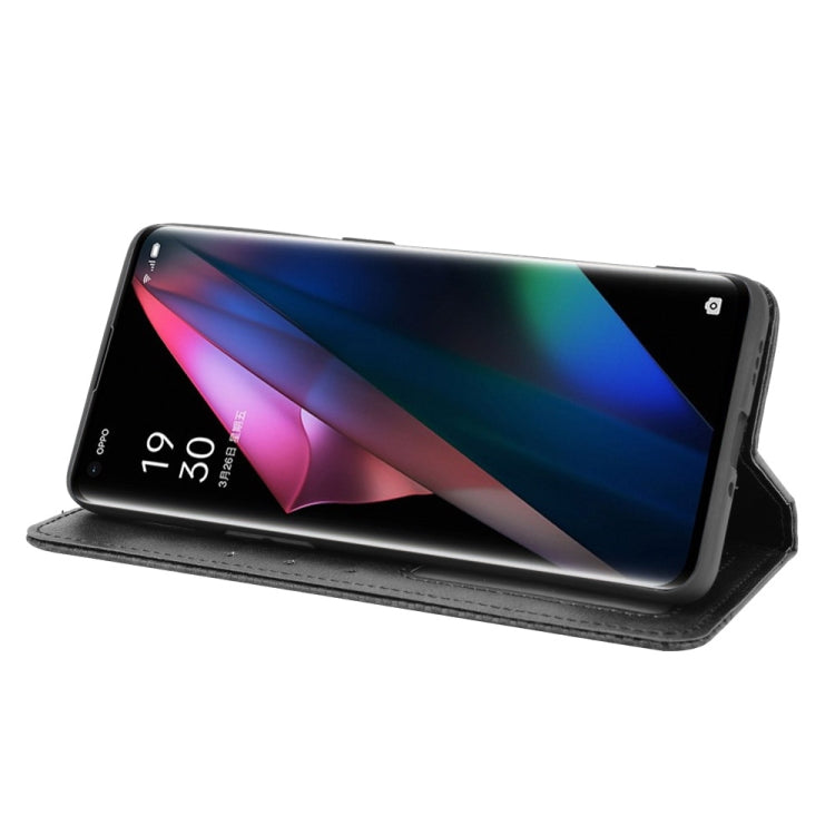 Magnetic Buckle Retro Crazy Horse Texture Horizontal Flip Leather Case with Holder & Card Slots & Photo Frame, For OPPO Find X3 / Find X3 Pro, For OPPO Reno5 Pro Plus / Find X3 Neo, For Xiaomi Redmi Note 10 4G / Note 10S��������������������������������... - NMNYSX