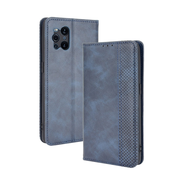 Magnetic Buckle Retro Crazy Horse Texture Horizontal Flip Leather Case with Holder & Card Slots & Photo Frame, For OPPO Find X3 / Find X3 Pro, For OPPO Reno5 Pro Plus / Find X3 Neo, For Xiaomi Redmi Note 10 4G / Note 10S��������������������������������... - NMNYSX