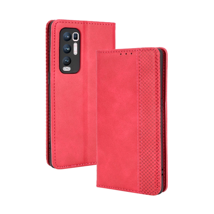 Magnetic Buckle Retro Crazy Horse Texture Horizontal Flip Leather Case with Holder & Card Slots & Photo Frame, For OPPO Find X3 / Find X3 Pro, For OPPO Reno5 Pro Plus / Find X3 Neo, For Xiaomi Redmi Note 10 4G / Note 10S��������������������������������... - NMNYSX