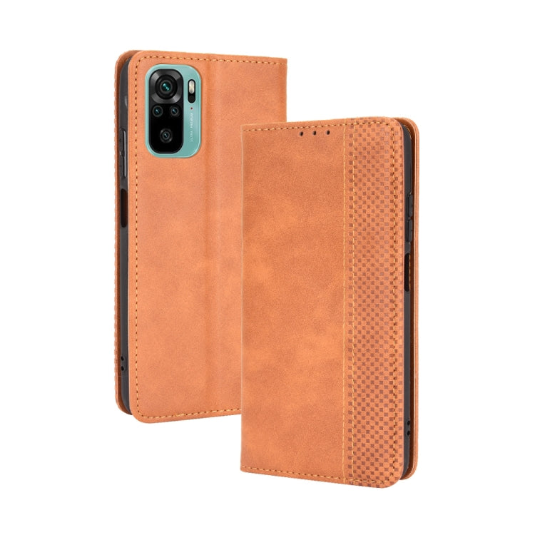 Magnetic Buckle Retro Crazy Horse Texture Horizontal Flip Leather Case with Holder & Card Slots & Photo Frame, For OPPO Find X3 / Find X3 Pro, For OPPO Reno5 Pro Plus / Find X3 Neo, For Xiaomi Redmi Note 10 4G / Note 10S��������������������������������... - NMNYSX