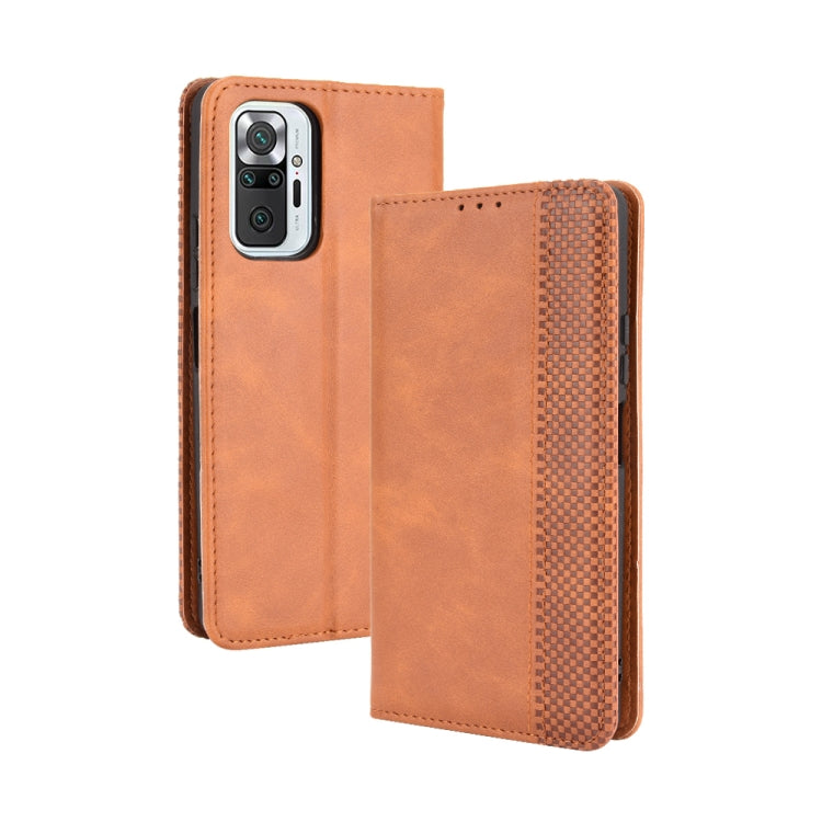 Magnetic Buckle Retro Crazy Horse Texture Horizontal Flip Leather Case with Holder & Card Slots & Photo Frame, For OPPO Find X3 / Find X3 Pro, For OPPO Reno5 Pro Plus / Find X3 Neo, For Xiaomi Redmi Note 10 4G / Note 10S��������������������������������... - NMNYSX