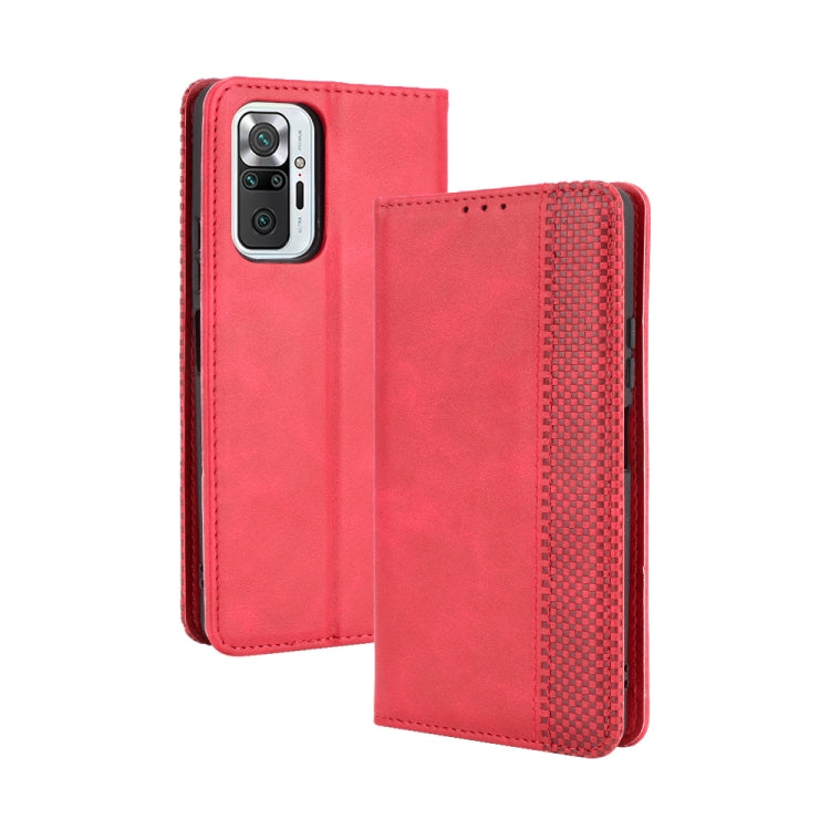 Magnetic Buckle Retro Crazy Horse Texture Horizontal Flip Leather Case with Holder & Card Slots & Photo Frame, For OPPO Find X3 / Find X3 Pro, For OPPO Reno5 Pro Plus / Find X3 Neo, For Xiaomi Redmi Note 10 4G / Note 10S��������������������������������... - NMNYSX