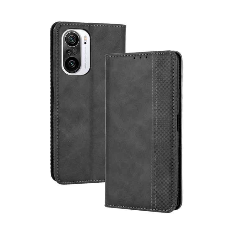 Magnetic Buckle Retro Crazy Horse Texture Horizontal Flip Leather Case with Holder & Card Slots & Photo Frame, For OPPO Find X3 / Find X3 Pro, For OPPO Reno5 Pro Plus / Find X3 Neo, For Xiaomi Redmi Note 10 4G / Note 10S��������������������������������... - NMNYSX