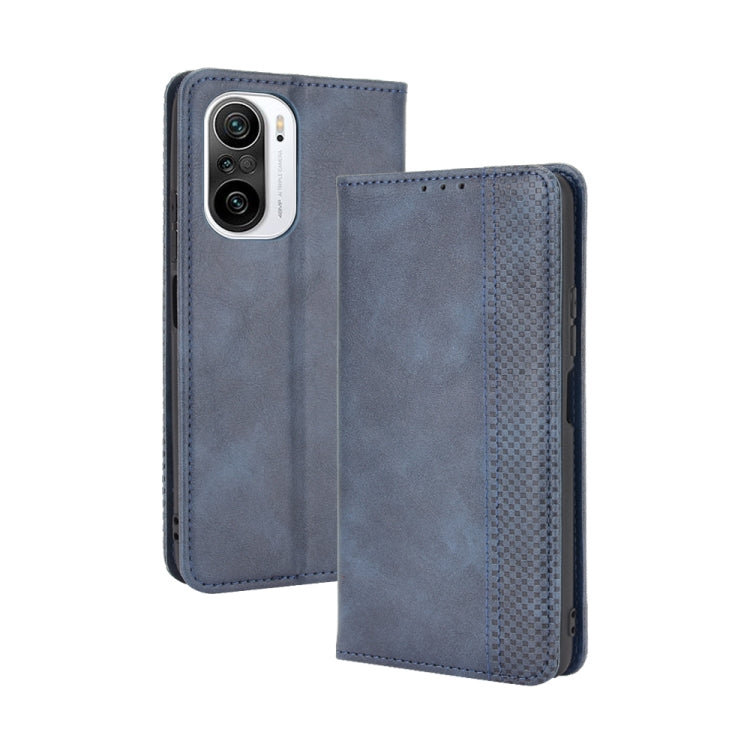 Magnetic Buckle Retro Crazy Horse Texture Horizontal Flip Leather Case with Holder & Card Slots & Photo Frame, For OPPO Find X3 / Find X3 Pro, For OPPO Reno5 Pro Plus / Find X3 Neo, For Xiaomi Redmi Note 10 4G / Note 10S��������������������������������... - NMNYSX