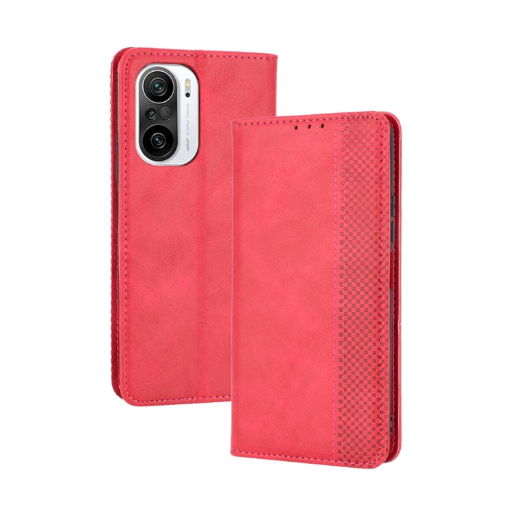 Magnetic Buckle Retro Crazy Horse Texture Horizontal Flip Leather Case with Holder & Card Slots & Photo Frame, For OPPO Find X3 / Find X3 Pro, For OPPO Reno5 Pro Plus / Find X3 Neo, For Xiaomi Redmi Note 10 4G / Note 10S��������������������������������... - NMNYSX