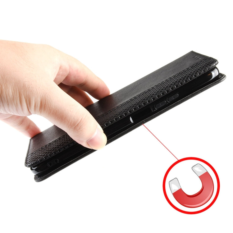 Magnetic Buckle Retro Crazy Horse Texture Horizontal Flip Leather Case with Holder & Card Slots & Photo Frame, For Ulefone Note 11P, For Xiaomi Mi 10S - NMNYSX