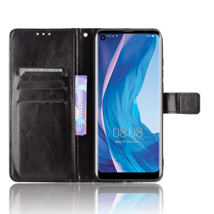 Retro Crazy Horse Texture Horizontal Flip Leather Case with Holder & Card Slots & Photo Frame, For Ulefone Note 11P - NMNYSX