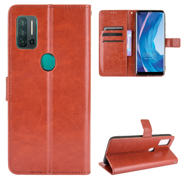 Retro Crazy Horse Texture Horizontal Flip Leather Case with Holder & Card Slots & Photo Frame, For Ulefone Note 11P - NMNYSX