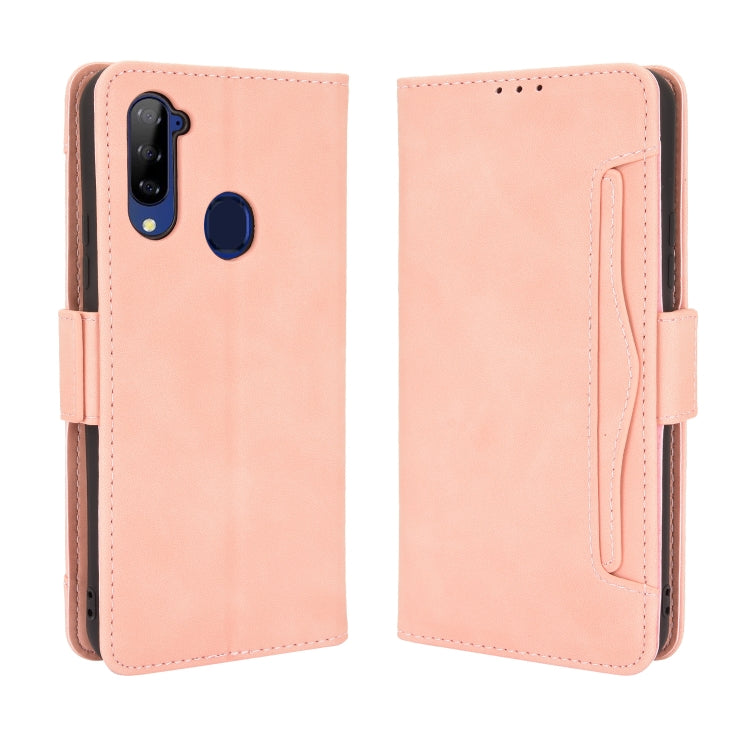 Skin Feel Calf Pattern Horizontal Flip Leather Case with Holder & Card Slots & Photo Frame, For ZTE Libero 5G - NMNYSX