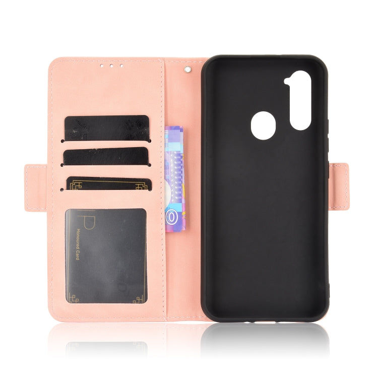 Skin Feel Calf Pattern Horizontal Flip Leather Case with Holder & Card Slots & Photo Frame, For ZTE Libero 5G - NMNYSX