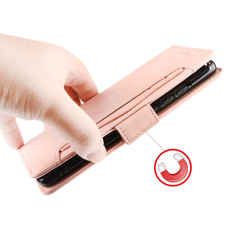 Skin Feel Calf Pattern Horizontal Flip Leather Case with Holder & Card Slots & Photo Frame, For ZTE Libero 5G - NMNYSX